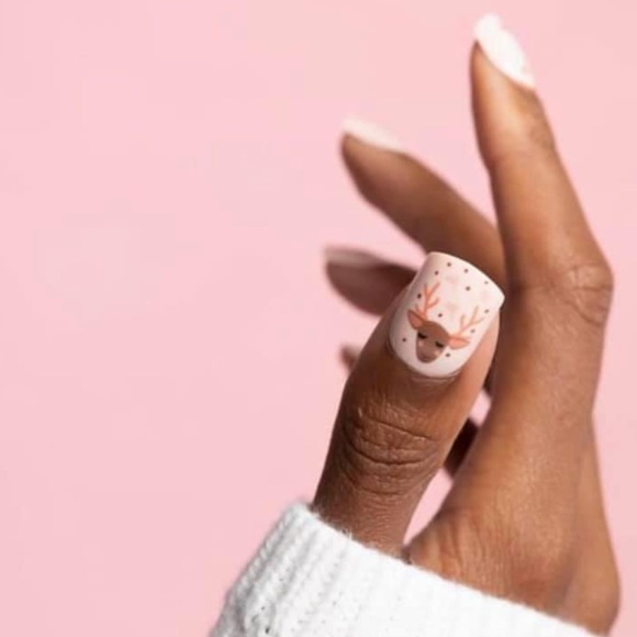 Red Aspen Oh Deer, Alexis 🦌 🍂 Nail Dashes,PressOns, Accent/Value Kit✨ - Picture 4 of 9